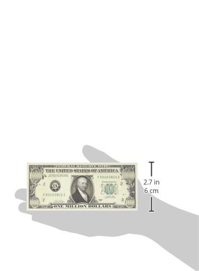 American Art Classics 100 Count Banded Paul Revere Patriot Million Dollar Bills - Image 4
